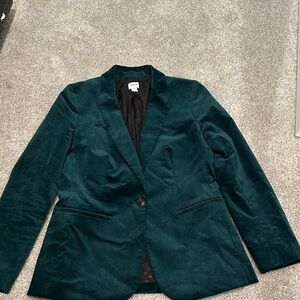 J. Crew Dark Green Blazer